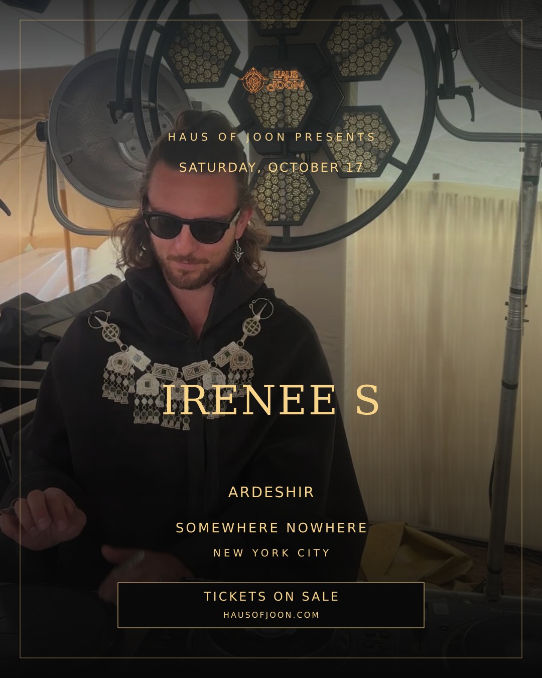 Haus of Joon Presents: Irenee S flyer, Saturday, October 17, 2026, tickets on sale